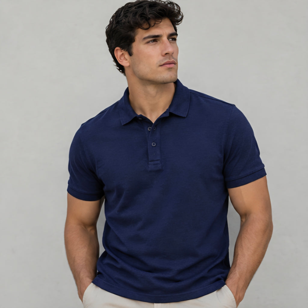 Polo Azul Marino