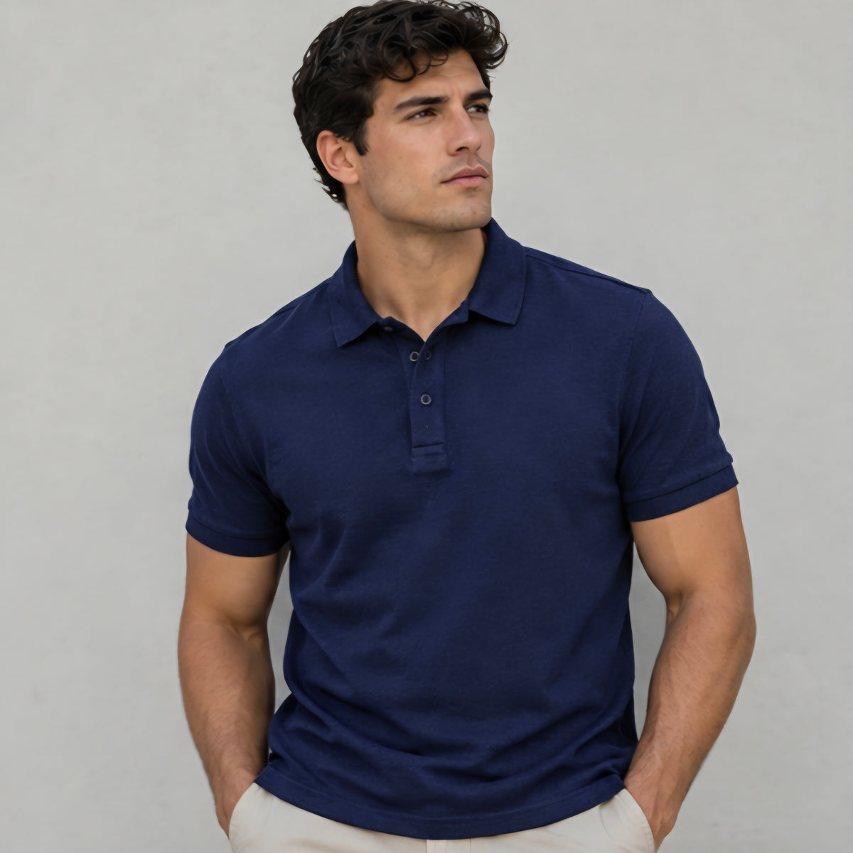 Polo Azul Marino